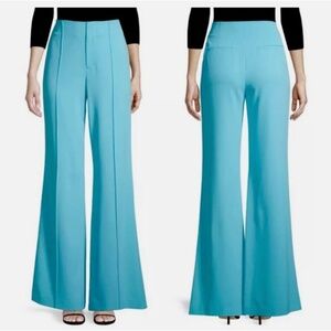 Alice + Olivia Dylan Blue High Waisted Wide Leg Pant in Bluebird Women’s Size 2